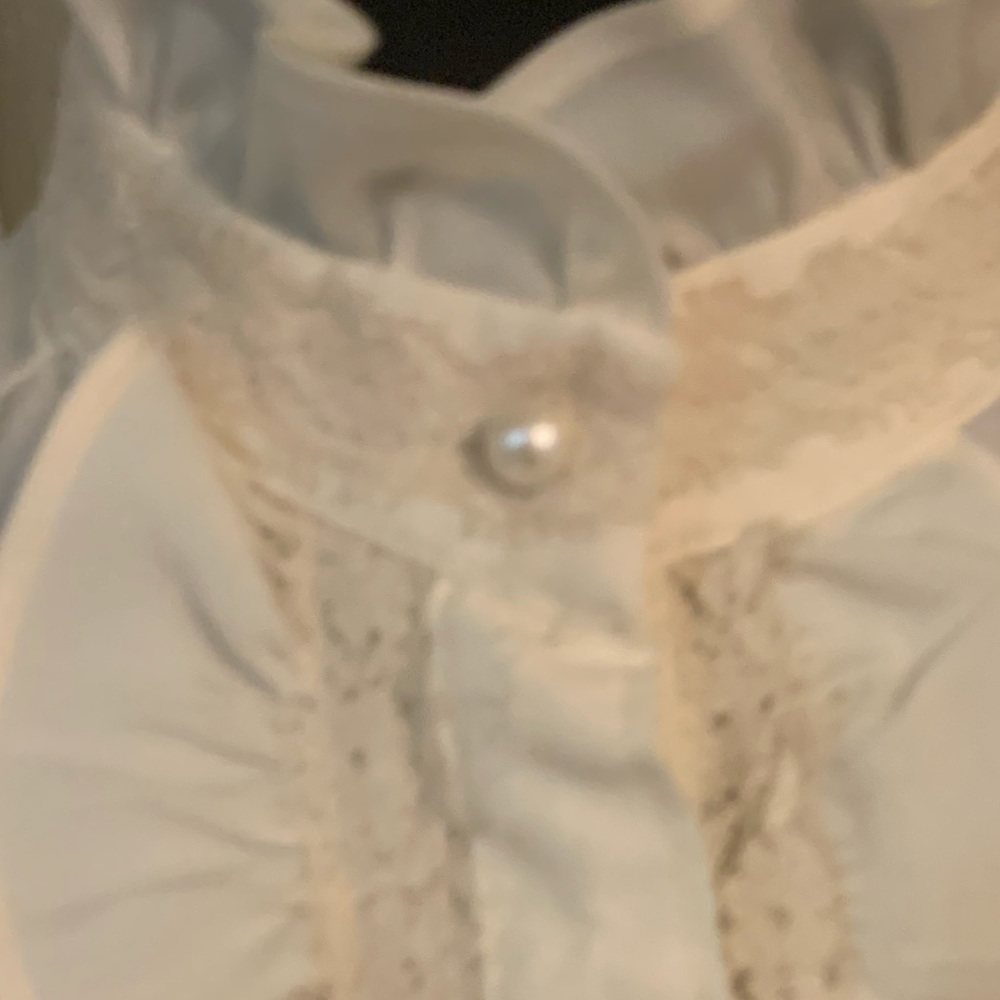 Laura Mae vintage blouse button down top - Picture 7 of 8